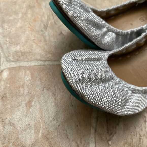Tieks by Gavrieli Vegan Ballet Flats Gray Women's Size 8 - Picture 7 of 10